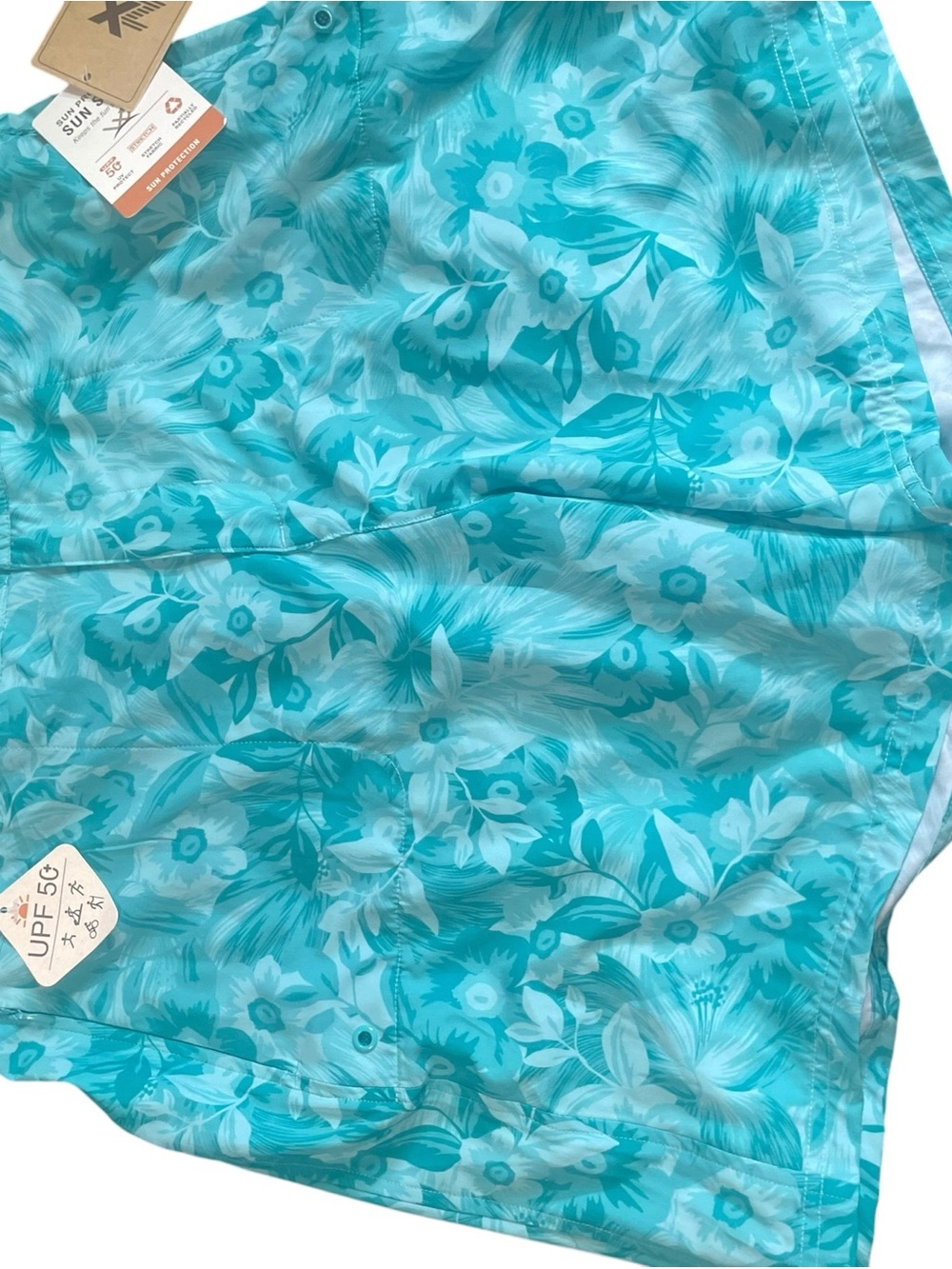 ZeroXposur Teal Floral Women’s Shorts